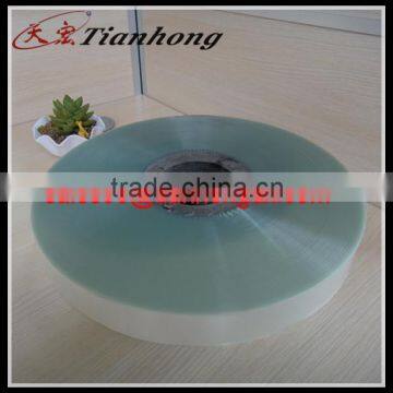 Discount Light Green Color Polester PET Mylar Tube Tape Used for Stretch Film Aluminium Foil Price Wrapping PET Melinex Coil photo-3