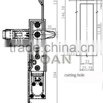 the Cabinet Lock Rod Control Lock Rod Control Industrial Cabinet Lock photo-3