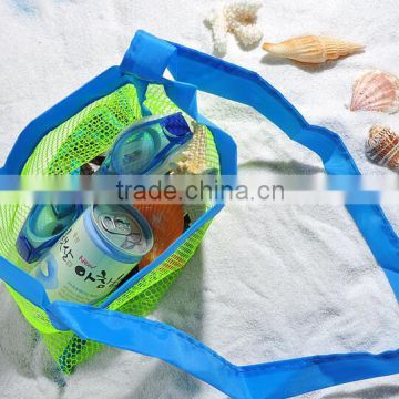 Fashion Mesh Tote Bag/Beach toys Bag /Baby Toy Collection Bag