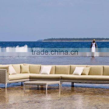 2015 Rattan Outdoor Garden Sofa Furniture - Wicker Rattan Sofa Set Furniture - Poly Rattan Garden Sofa Set photo-2