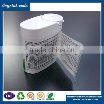 sticky address serial number mailing custom design strong adhesive double side printing label