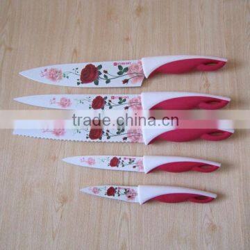 Hot sales unique kitchen knife set MS030