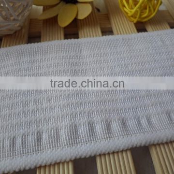 Breathy woven elastic band webbing for medcial