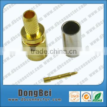 high frequency rf male sma connector for rg316 rg58 coaxial cable