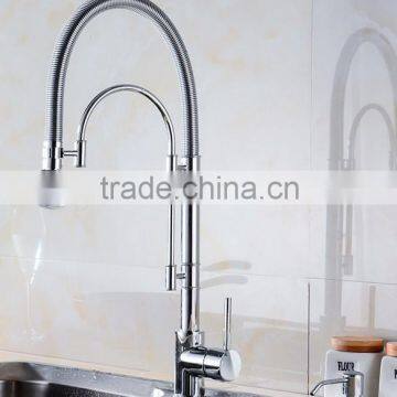 Commercial Style Pre Rinse Kitchen Faucet with Pot Filler 866-CP