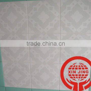 Aluminum square perforated ceiling