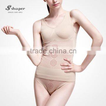 S-SHAPER Women Slimming Panty Far Infrared Rays Bodysuit Sets Seamless Functions Magnet Therapy Underwear Weight Loss Underwear photo-2