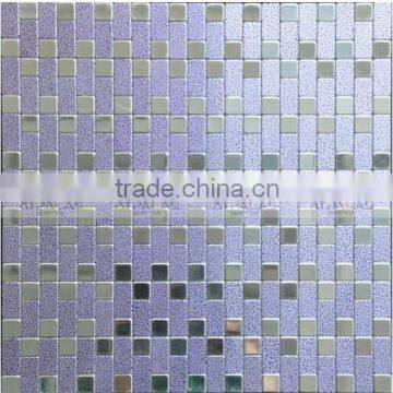 self-adhesive new arrival aluminum mosaic tiles popular in Rusain