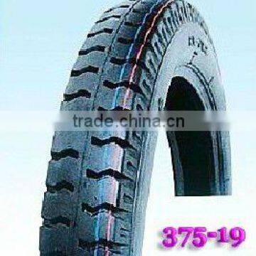 motorcycle tyre 3.75-19 3.00-14 3.00-21 2.75-21 6PR black