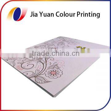 Perfect binding book coloring print customized