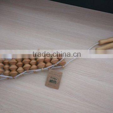 Handheld top quality wooden back massager