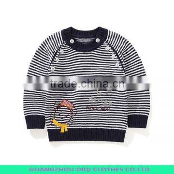 girls fashion classic grey knitted high quality woolen sweater designs for kids