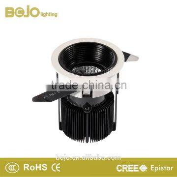 6w 9w 13w Led Spot Light With Black Anti-glare Inner Ring