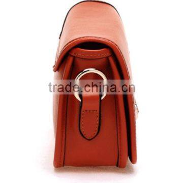 Plain Small Cross Bag Leather Women Purse Tote photo-4