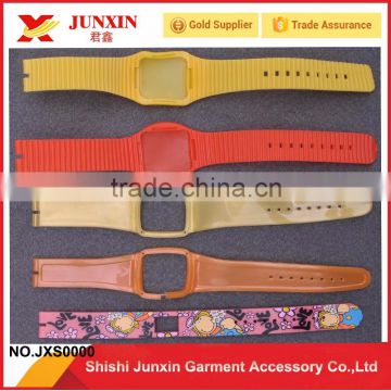 resale PVC colorful watchband in China