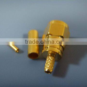 male SMA connector straight for cable RG174/U RG316/Ucrimping