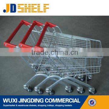 shopping center buying mini shopping carts trolleys