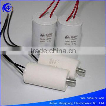 dual capacitor cbb60 250v 380v 7+3uf capacitor