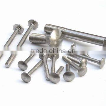 DIN603 mushroom head square neck bolts and carriage bolts