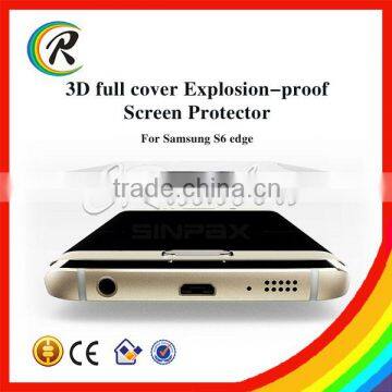 Full Screen Cover for Samsung Galaxy s6 Edge PET Screen Guard photo-5