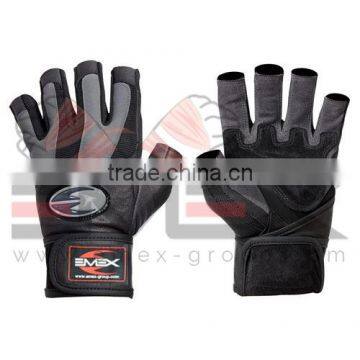Gents/Men Weight Lifting Gloves, Sports Gloves, Artificial/Synthetic Leather Weight Lifting Gloves, Nylon/Polyester Cloth Gloves