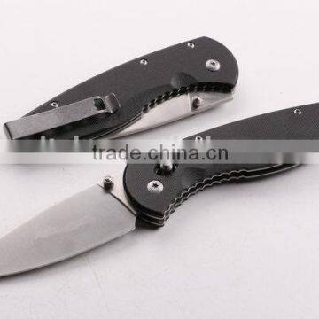 OEM axis lock pocket knife with G10 handle