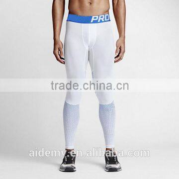 High quality private label men compression fitness tights