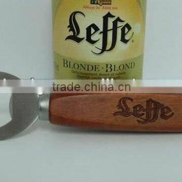 simple and special wood bottle opener, wooden-hand bottle opener, wood beer opener