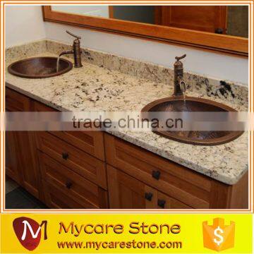 Modern design popular bathroom granite vanity top