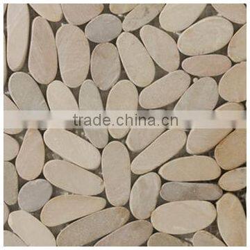 natural stone mosaic design, pebble mosaic tiles, modern house mosaics (PMSG258)