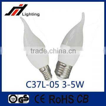 2016 Hot Sale Cheap C37 3W 220-240V E14 Candle Rear Light