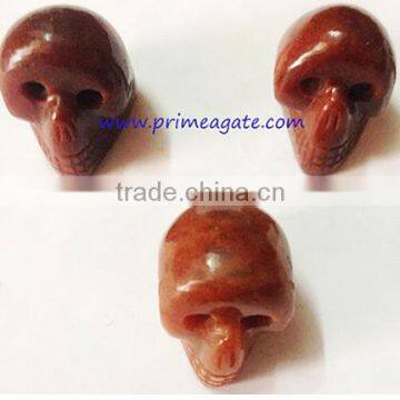 Red Jasper Skulls