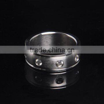 New Design Cubic Zirconia Gemstone Men's Rings/925 Silver Ring, Gay Men Ring photo-4