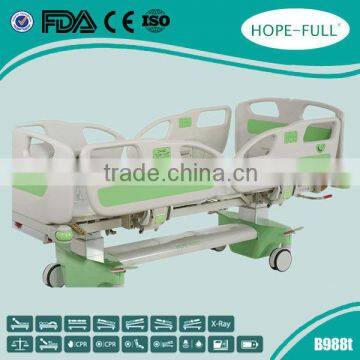 B988t Multi-function ICU medical tilt bed