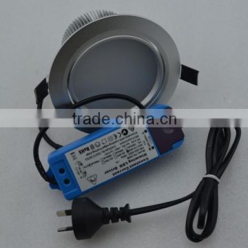 AC85V-265V SAA CTICK CE ROHS certification 12w 15W jacuzzi prices close abutment down lights