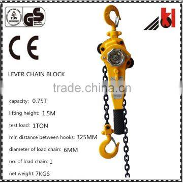 OPERATING EASILY AND HIGH EFFICIENCY SAFE LOCKING HOOK MANUAL LEVER HOIST