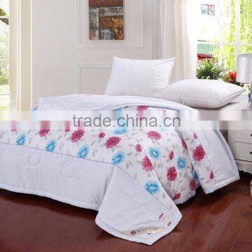 2015 China Manufacturer Embroidery Bedding Set Disposable Plain Cotton Bed Sheets Quilt for Twin Bed Wholesale