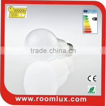 A60 Frosted glass led lamp Light bulb E27