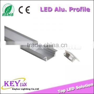 High Quality Factory Price LED Aluminum profile suit for flexible strip and Recessed