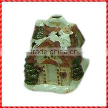 2013 high quality customized christmas porcelain houses