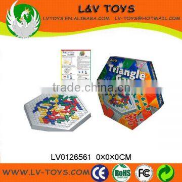 Educational game toys triangle game table game for kids