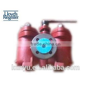 Lower pressure filter for oil