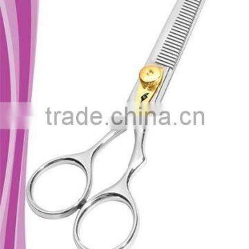 Power thinning Shear 38 teeth 6 inch adjustable gold tension dial mirror finish
