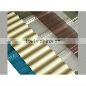 100% virgin material anti-aging polycarbonate corrugated sheet for roofing