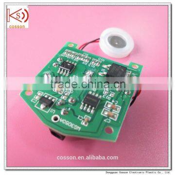 13.8mm rubber case and pcb board for ultrasonic atomizer (ROHS)