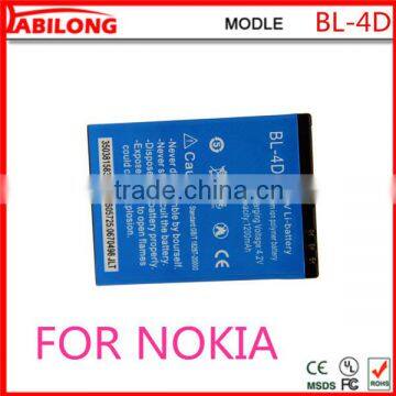 bl-4d 1200mAh li ion battery for nokia N97mini N8 E5 E7 702T T7-00 T7 N5 808