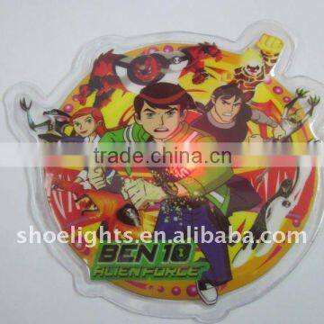 designer clothing led pvc patches YX-8710