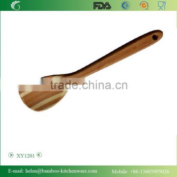 XY1201 2 Color Large Organic Bamboo Utensil spoon for Fruits Vegetables Meats