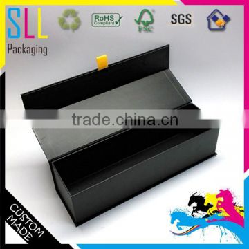 cardboard high quality black hair packaging box