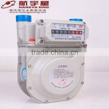 Traditional Calibrate Aluminium Case Diaphragm Gas Meter G2.5